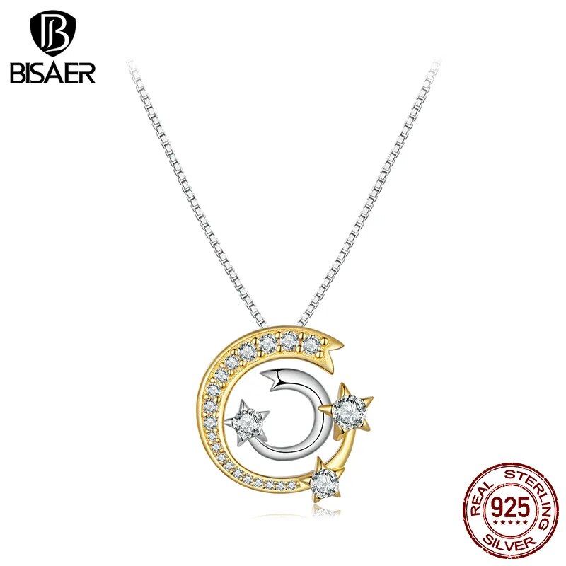 “Celestial Cascade: Sterling Silver Double Circular Meteor Necklace